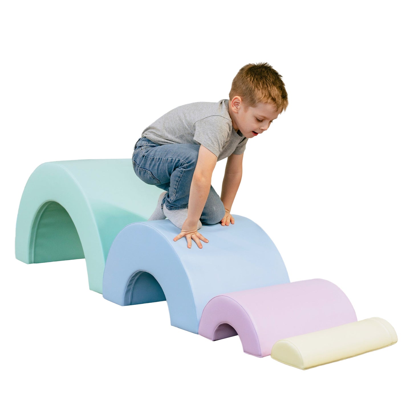 Montessori Soft Play Set - Rainbow